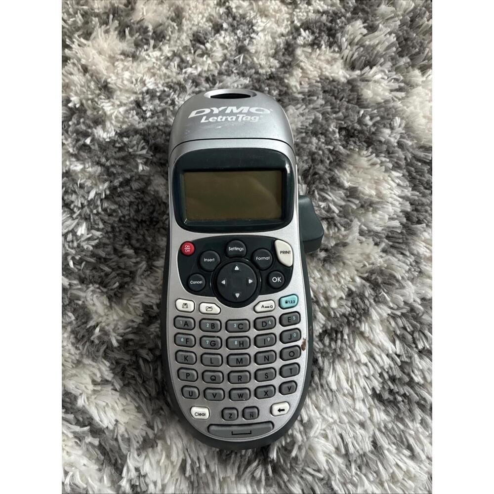 Dymo LetraTag 100H Plus Handheld Label Maker WORKS